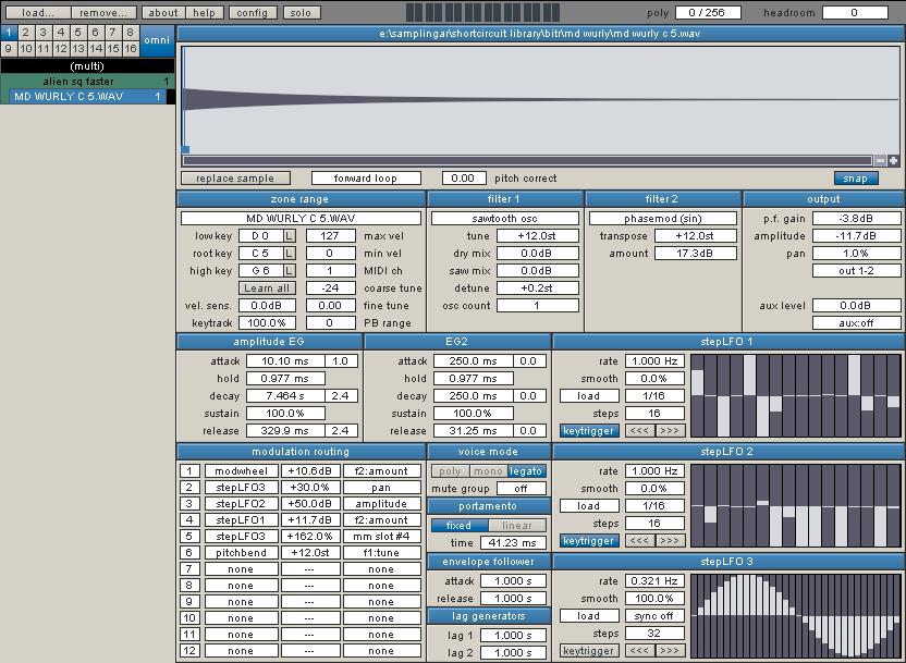 Shortcircuit sampler plug-in now free!
